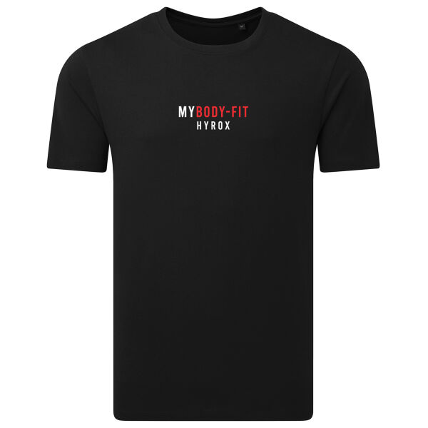 MY BODYFIT  - Hyrox Anthem Unisex Organic Midweight T-Shirt Thumbnail